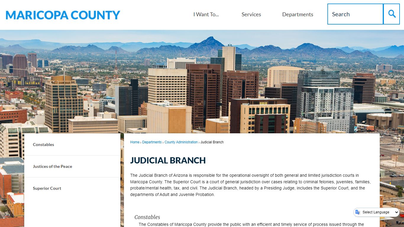 Judicial Branch | Maricopa County, AZ